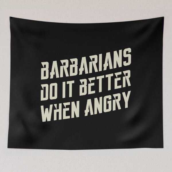 Item preview, Barbarians Angry Tabletop RPG Addict designed and sold by pixeptional.