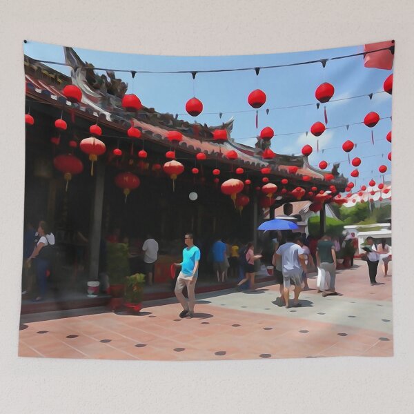 Item preview, A journey through time at the Malacca Temple designed and sold by franck380.