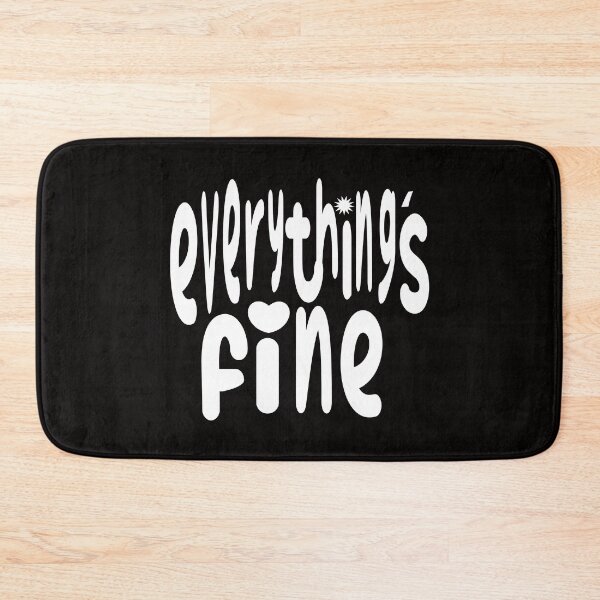 Item preview, Everything s Fine Sweatshirt, by DAM Creative, designed and sold by DAM Creative ⭐⭐⭐⭐⭐.