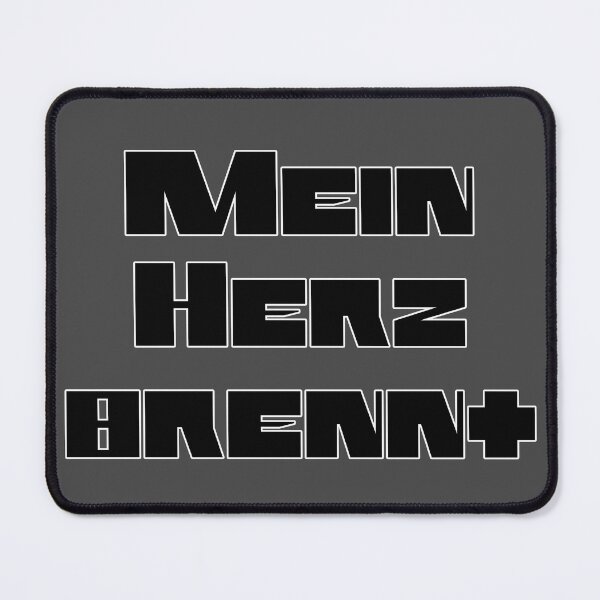 Item preview, Mein Herz brennt designed and sold by vanyadesign.