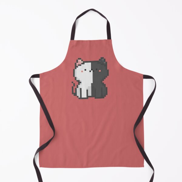 Item preview, Pixel Quiet Two Face White Black Cat 41 designed and sold by sosorimaru.