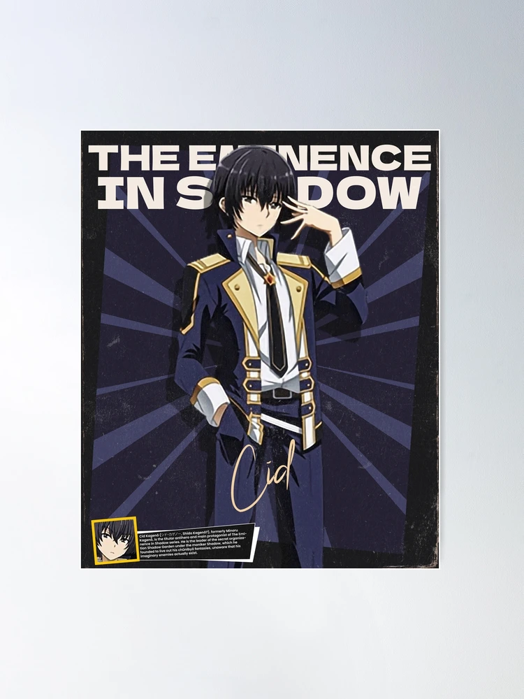 Zeta ゼータ  The Eminence in Shadow Poster for Sale by B-love