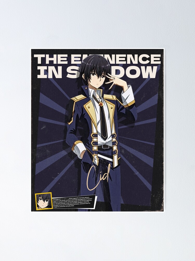 The Eminence in Shadow Anime Wall Scroll Poster Manga Art Picture Canvas  Print