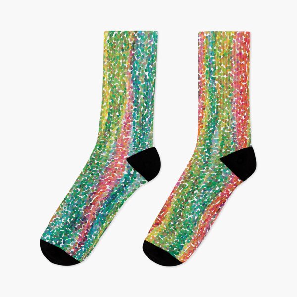 Item preview, Red Green Yellow Dot Parade designed and sold by Alexandria Levin.