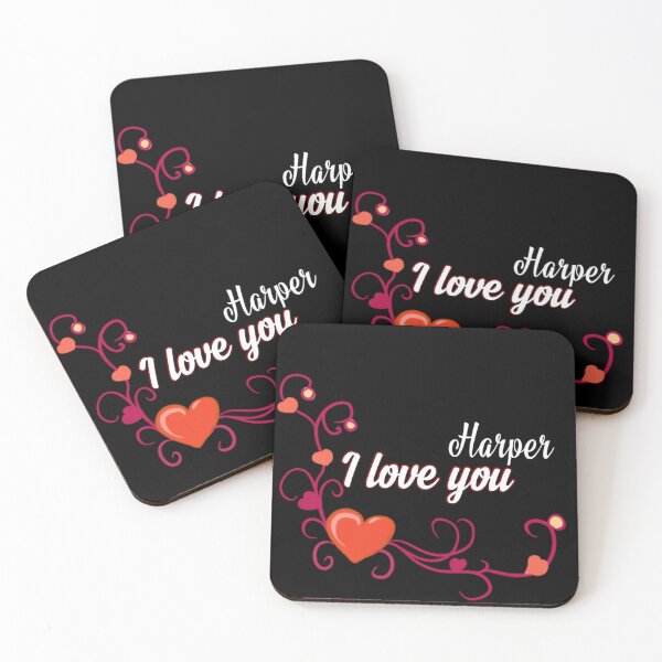 Item preview,  I love you harper designed and sold by Dido-shop-art ⭐⭐⭐⭐⭐.