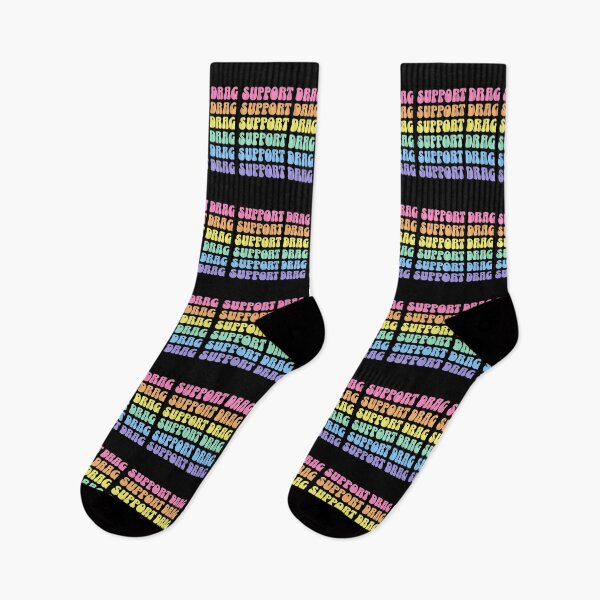 Item preview, Support Drag Shows LGBTQ Pride Retro Rainbow  designed and sold by PUFFYP.