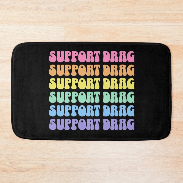Item preview, Support Drag Shows LGBTQ Pride Retro Rainbow  designed and sold by PUFFYP.