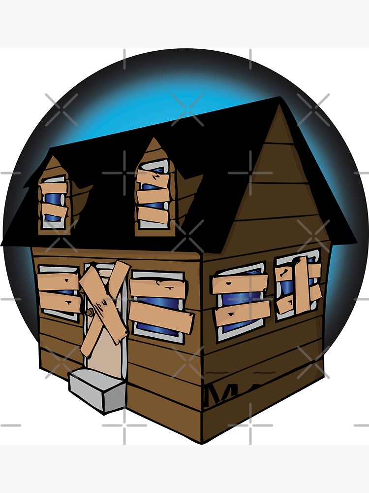 "Trap House / Haunted House" Magnet by SamuelMolina | Redbubble