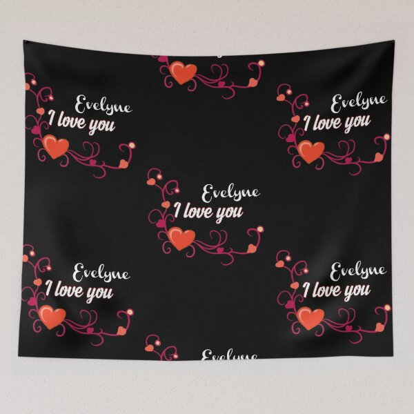 Item preview, Copy of I love you Evelyn designed and sold by Dido-shop-art ⭐⭐⭐⭐⭐.