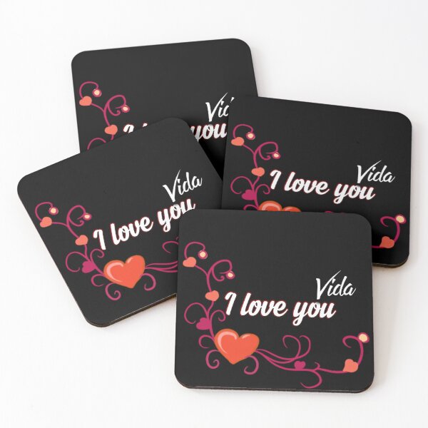 Item preview,   I love you Vida designed and sold by Dido-shop-art ⭐⭐⭐⭐⭐.