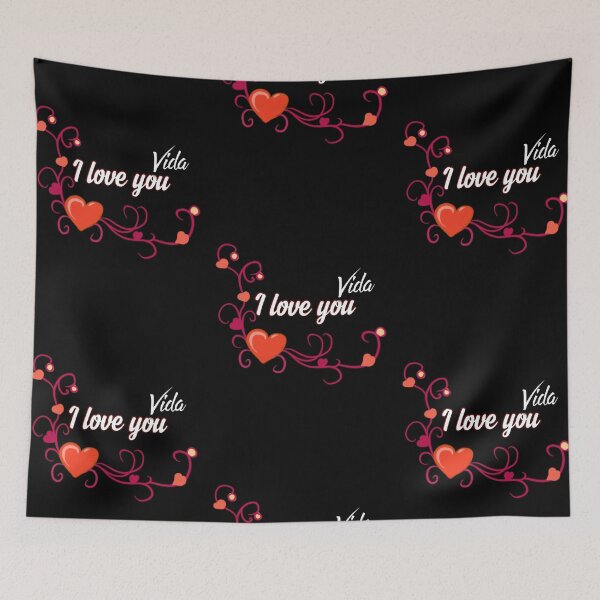 Item preview,   I love you Vida designed and sold by Dido-shop-art ⭐⭐⭐⭐⭐.