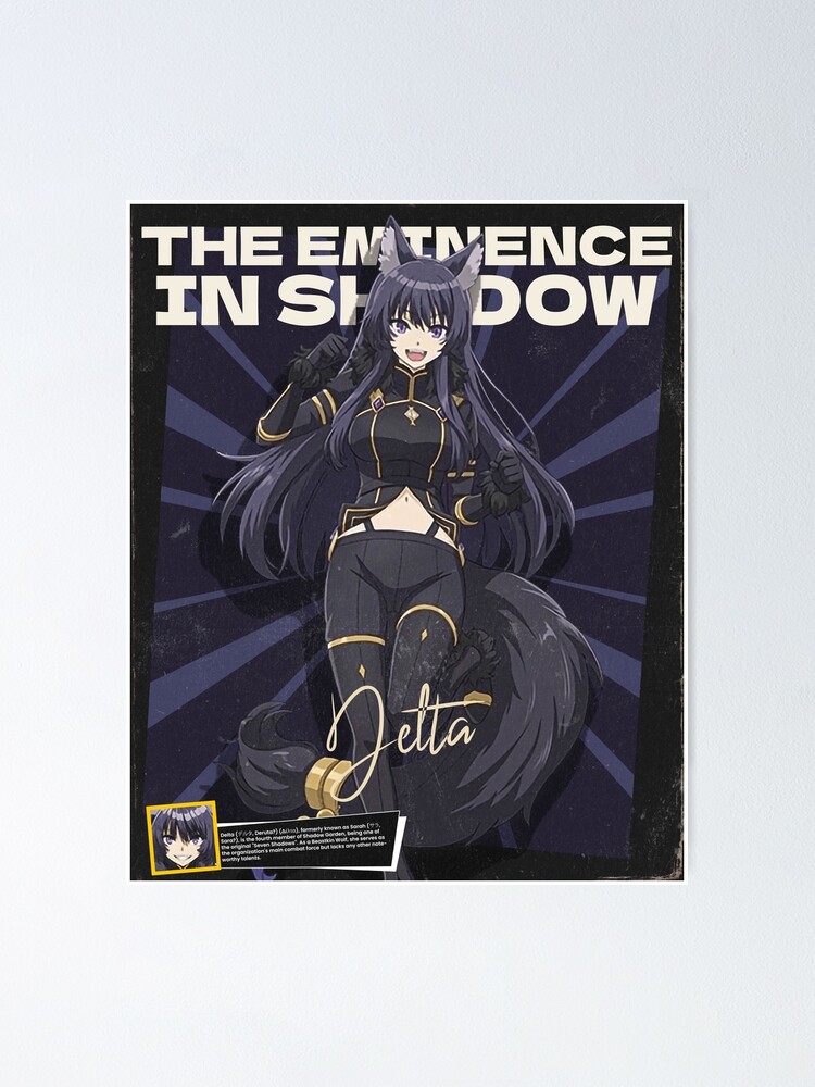 Anime The Eminence In Shadow Delta Cosplay Costume Sara Shadow