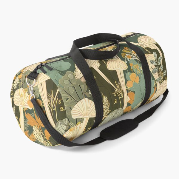 Item preview, Mushrooms in the Wild Botanical Pattern designed and sold by Aurora Hues.