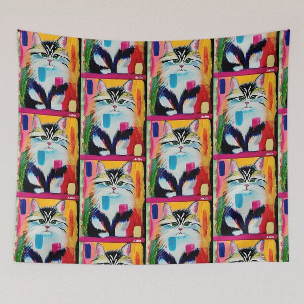Item preview, kitten designed and sold by AslinArt.