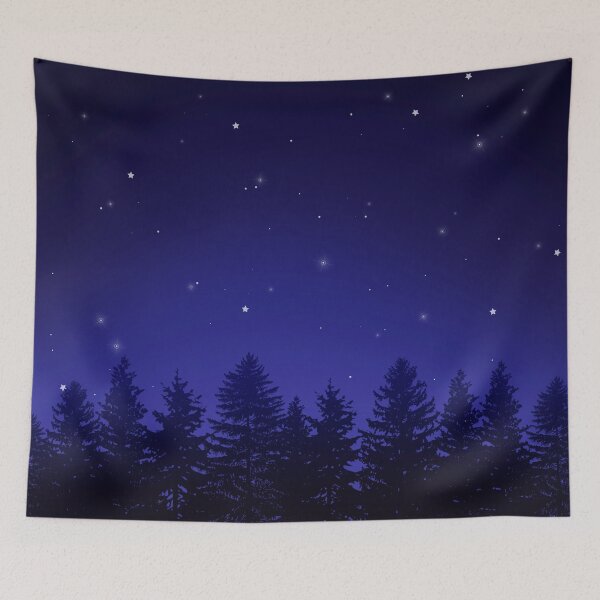 Item preview, Night sky forest designed and sold by mia-alice85.