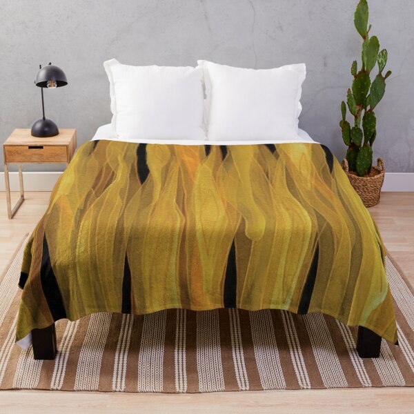 Item preview, Sunflower Rain Abstraction designed and sold by Alexandria Levin.
