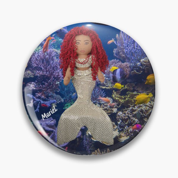 Item preview, Mermaid Mariel, Gold Sequins  designed and sold by Blaqworldollart.