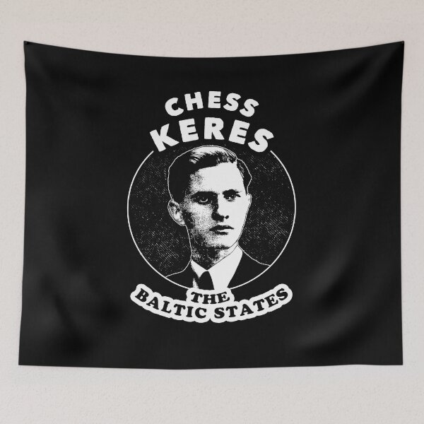 Item preview, Chess Keres The Baltic States - Chess Tee For Fans Of Paul Keres designed and sold by edygun.
