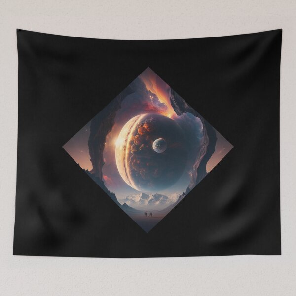 Item preview, Cosmic Dream: A Vibrant Journey through the Universe designed and sold by Sticker-by-Mia.