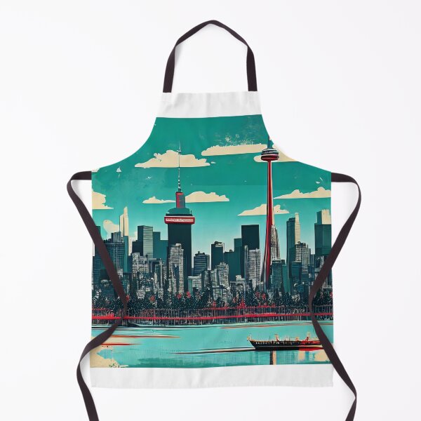 Item preview, Skyscrapers soaring, maple leaf skies designed and sold by Imagyn8.