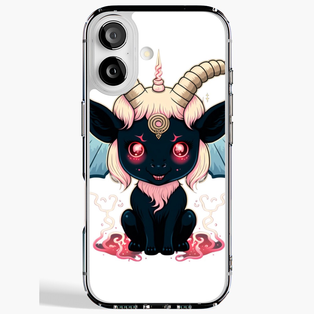 Baby Baphomet Car Magnet - 5" Pastel Artwork Flexible Vinyl Bumper Sticker