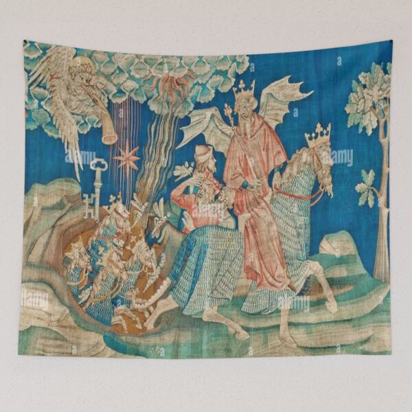 Item preview, Apocalypse tapestry - apocalypse tapestry angers designed and sold by sagestar.