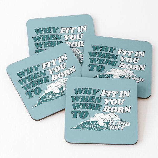 Item preview, Why Fit In When You Were Born To Stand Out designed and sold by yangs-wear.