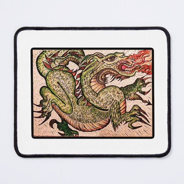 Item preview, Fire Breathing Dragon designed and sold by Doodle Mind Journeys.
