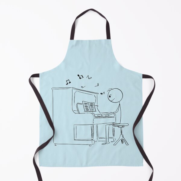 Item preview, Funny Pianist For Music Lovers And Musicians As A Funny Headphones Dance designed and sold by Funwithmusic.