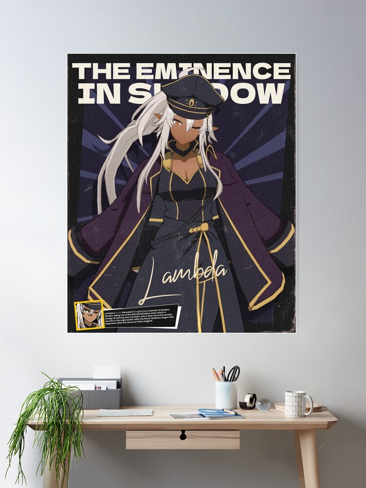 Epsilon, The Eminence in Shadow Poster for Sale by B-love