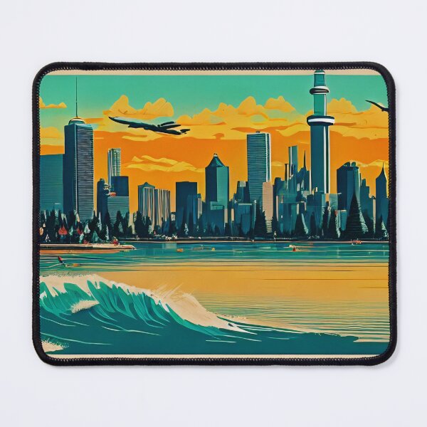 Item preview, Canadian cityscape, wild and free designed and sold by Imagyn8.