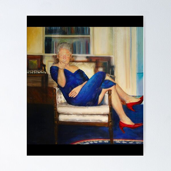 Item preview, Bill Clinton Blue Dress designed and sold by Tempotat.
