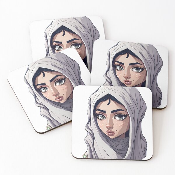 Artikelvorschau, Arabische Frauen mit Hijab entworfen und verkauft von PhimaDesing.