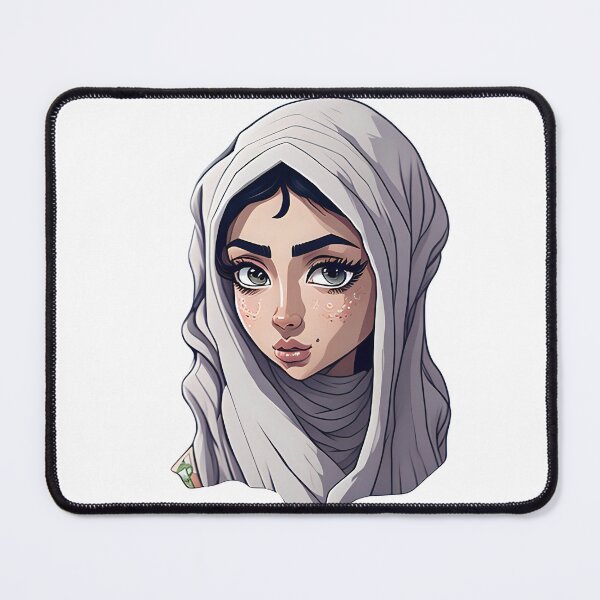 Artikelvorschau, Arabische Frauen mit Hijab entworfen und verkauft von PhimaDesing.