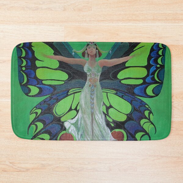 Item preview, Jazz Age Showgirl Flapper Wearing Butterfly Wings Painting designed and sold by taiche.