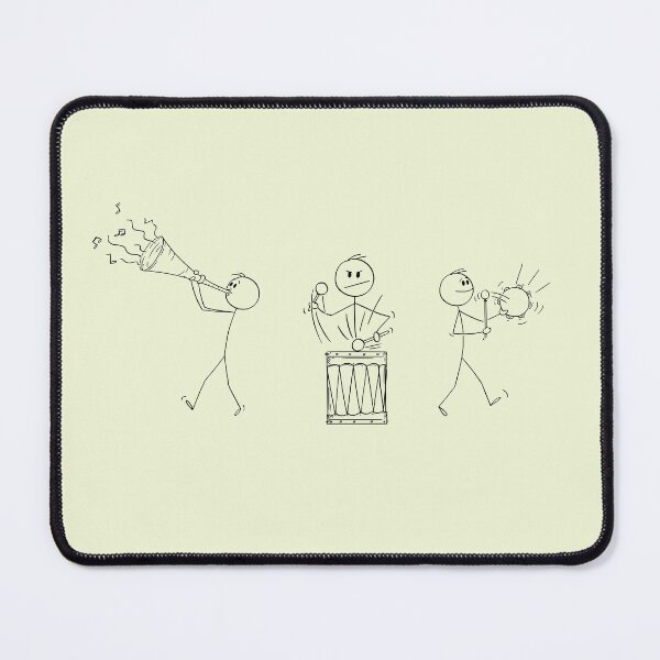 Item preview, Funny Music Band With Musical Notes For Music Lovers And Musicians As A Funny Musical Nerd designed and sold by Funwithmusic.