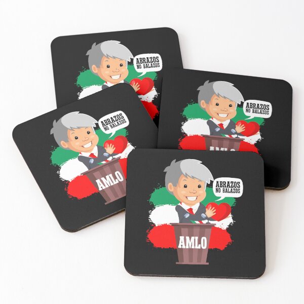 Item preview, President AMLO Hugs not bullets designed and sold by Fr33m4n1111.