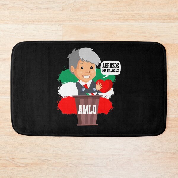 Item preview, President AMLO Hugs not bullets designed and sold by Fr33m4n1111.