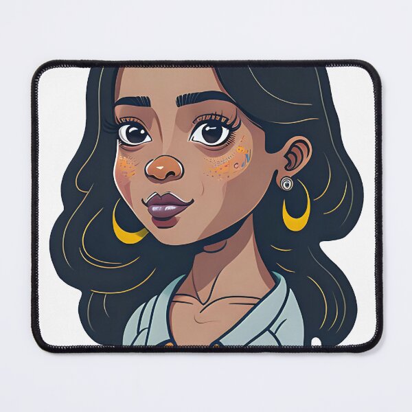 Item preview, Afro-Caribbean woman Sticker designed and sold by PhimaDesing.