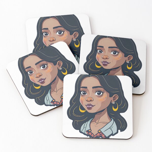 Item preview, Afro-Caribbean woman Sticker designed and sold by PhimaDesing.