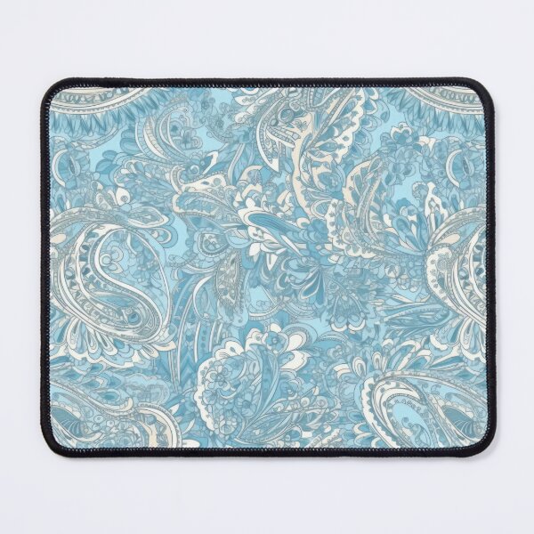 Item preview, Blue Paisley Pattern designed and sold by kansaikate.