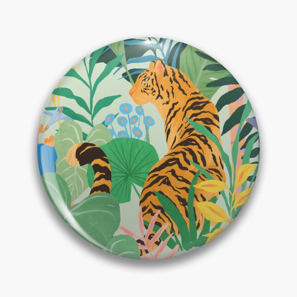 Item preview, Tiger in Jungle designed and sold by SunLee Art.