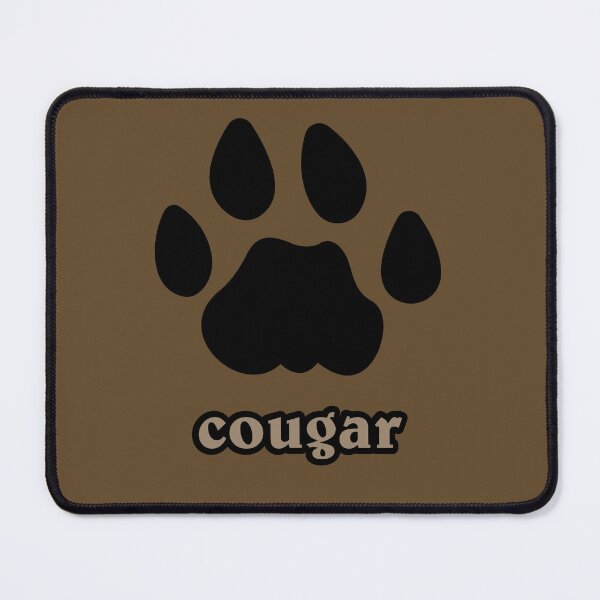 Item preview, Cougar track designed and sold by Procyonidae Creative.