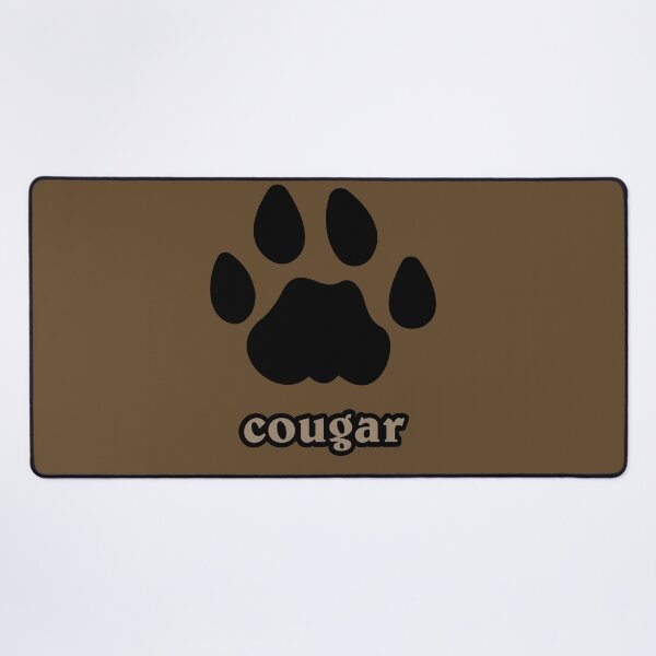 Item preview, Cougar track designed and sold by Procyonidae Creative.
