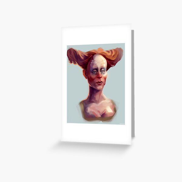 Clown Lady of the Renaissance Carte de vœux