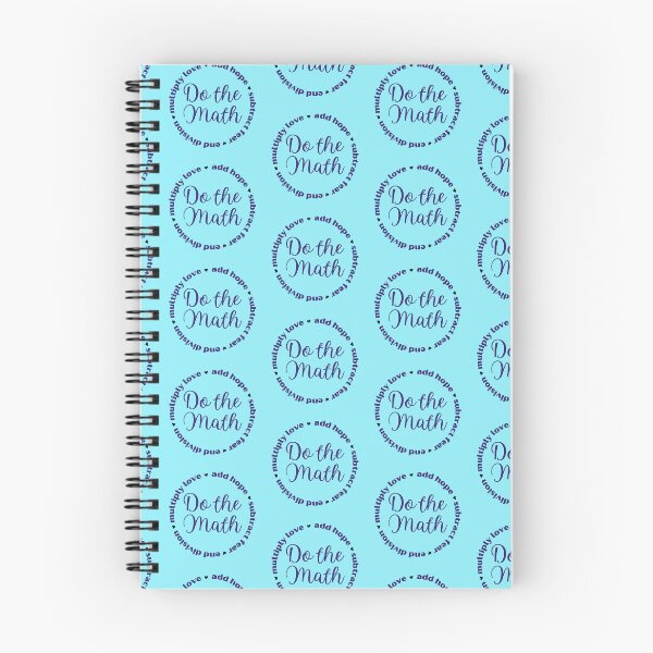 Item preview, Do the Math: Add Hope, Subtract Fear, End Division, Multiply Love designed and sold by MathVerge.