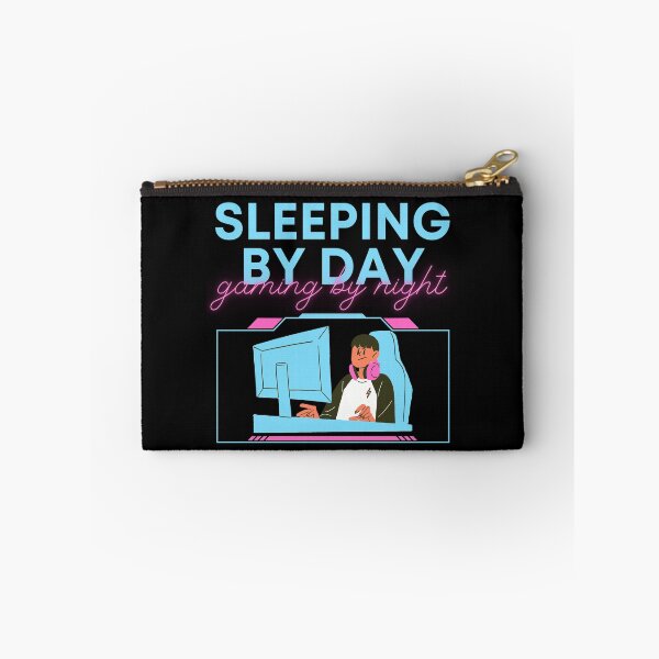 Item preview, Sleeping By Day Gaming By Night-Gaming Addict designed and sold by letsgetinspired.
