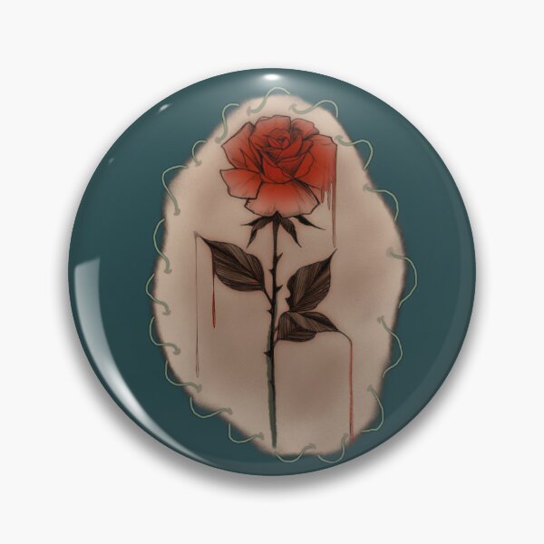Item preview, Saved rose tattoo designed and sold by Wasted Potential ink.