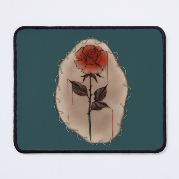 Item preview, Saved rose tattoo designed and sold by Wasted Potential ink.