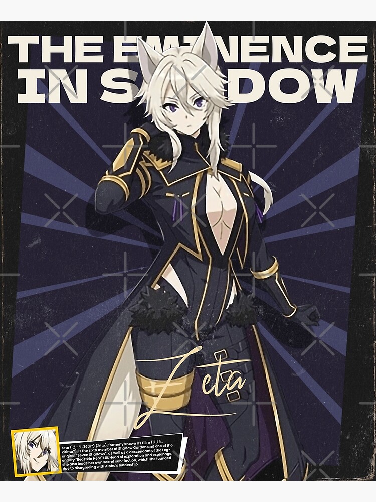 Zeta ゼータ | The Eminence in Shadow | Poster